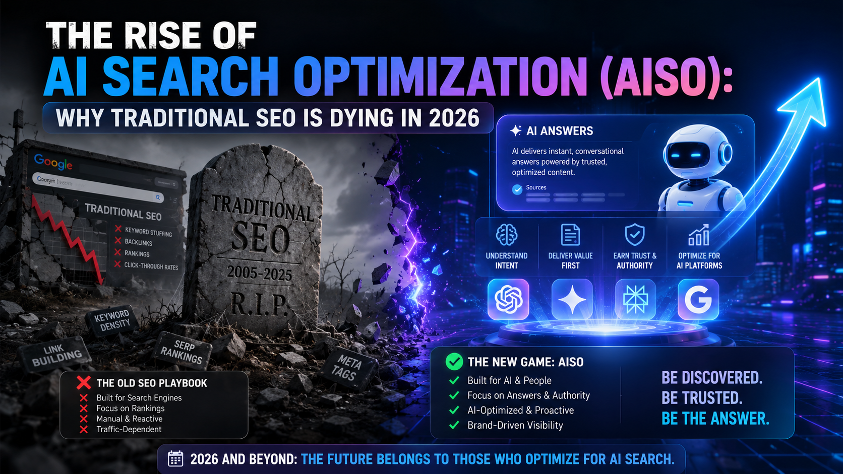 The Rise of AI Search Optimization (AISO): Why Traditional SEO Is Dying in 2026