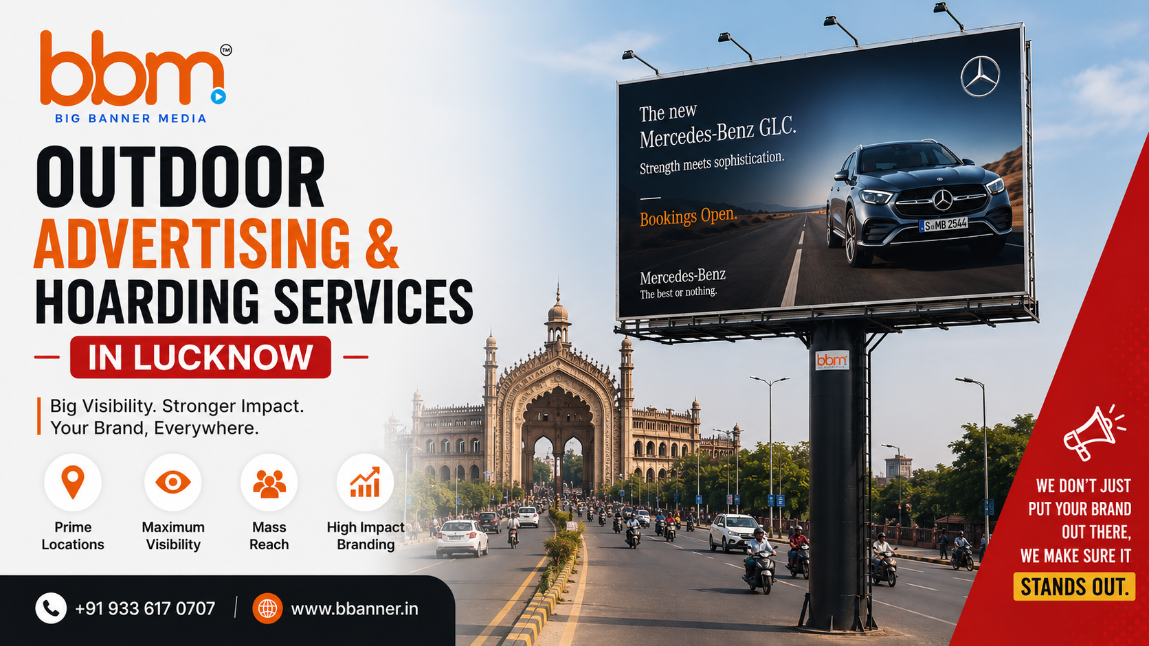 Outdoor Advertising & Hoarding Services in Lucknow